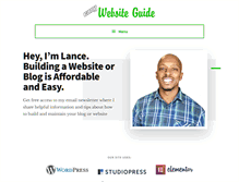 Tablet Screenshot of easywebsiteguide.com